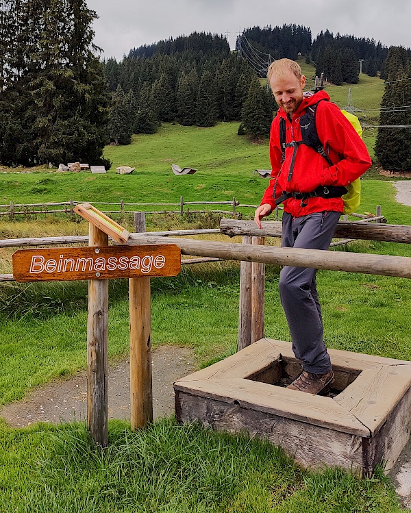 Erlebnisstationen am Filzalmsee im Brixental