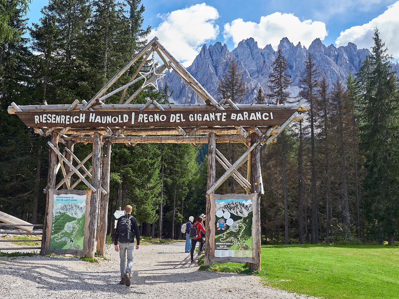 Das Riesenreich auf dem Familienberg Haunold in Innichen (Südtirol)