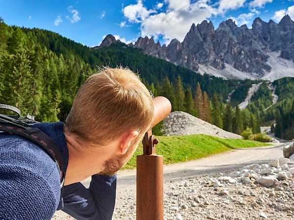 Aussichten im Riesenreich auf dem Familienberg Haunold in Innichen (Südtirol)