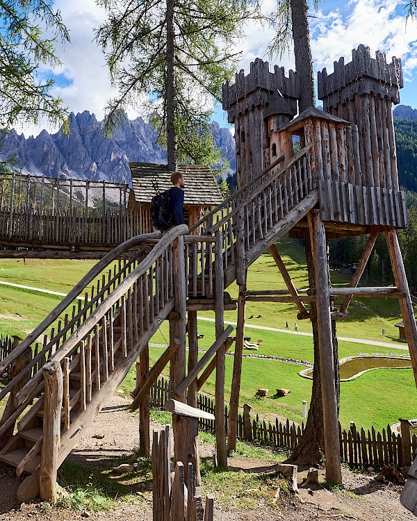 Das Zwergendorf auf dem Familienberg Haunold in Innichen (Südtirol)