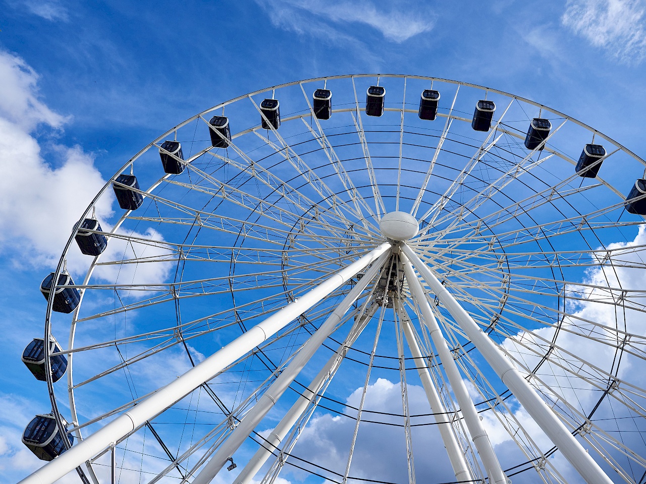 Das Riesenrad im Werksviertel-Mitte