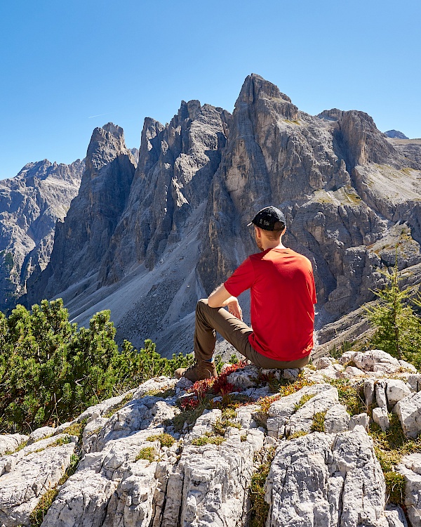 Auf dem weg zur Dreizinnenhütte (Südtirol)