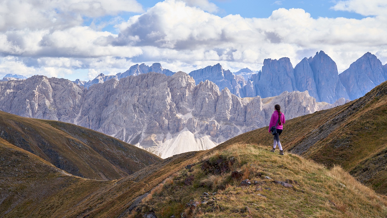 Wanderung zur Pfannspitze - traumhaftes Dolomitenpanorama