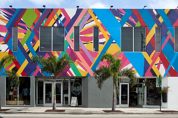 Street Art in Miami (USA) bei den Wynwood Walls