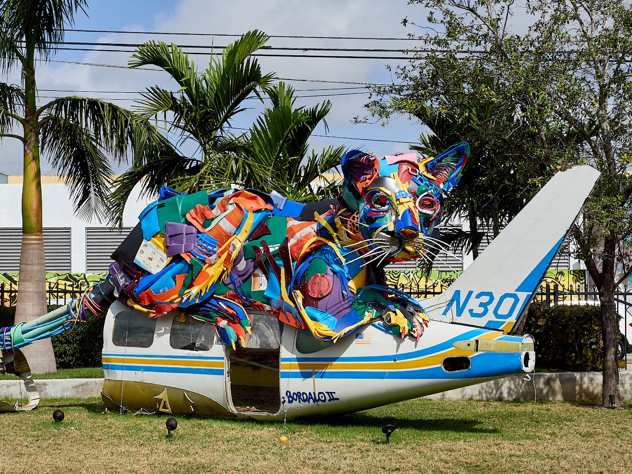 Street Art in Miami (USA) bei den Wynwood Walls