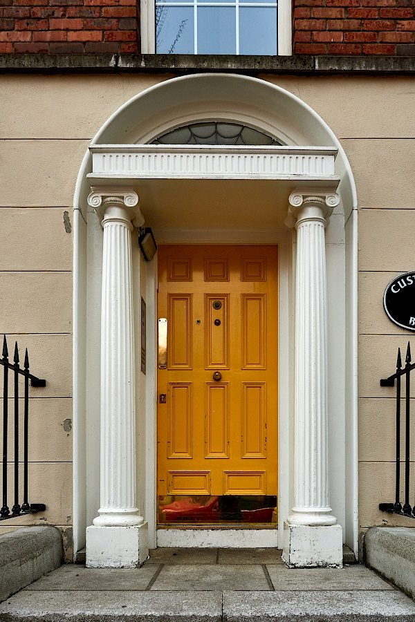 Bunte Türen in Dublin (Irland)