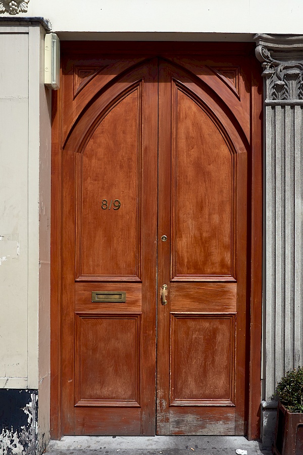 Bunte Türen in Dublin (Irland)