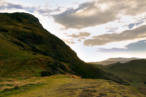 Wanderung auf Arthur`s Seat in Edinburgh (Schottland)