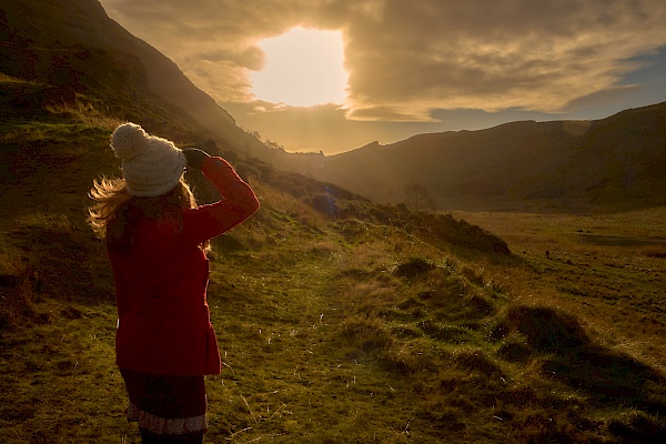 Wanderung auf Arthur`s Seat in Edinburgh (Schottland)