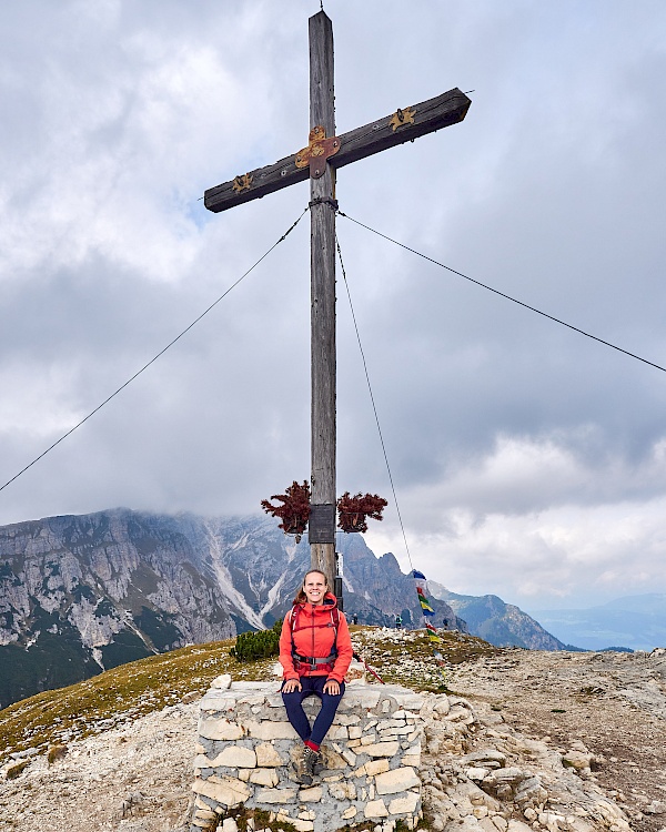 Gipfelkreuz auf dem Strudelkopf