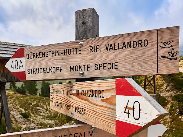 Weiter auf dem Weg 40A zum Strudelkopf