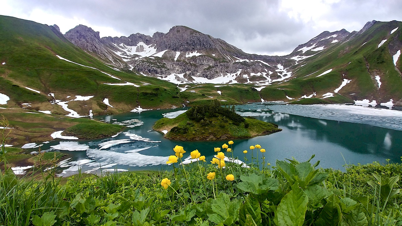 Schrecksee in den Allgäuer Alpen