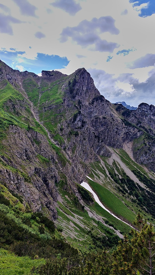 Wanderweg zum Schrecksee im Allgäu