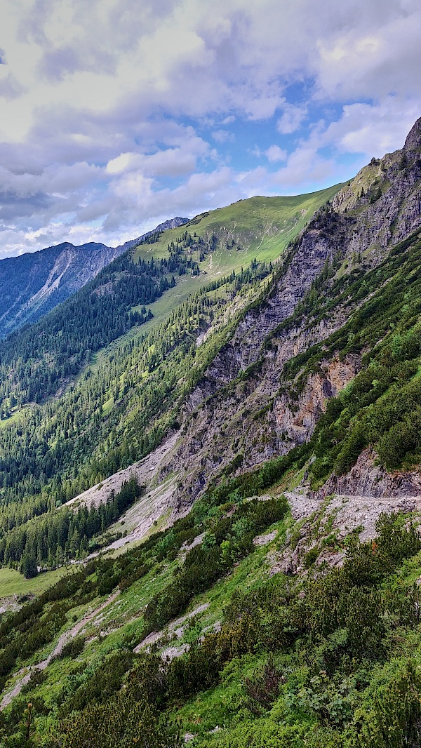 Wanderweg zum Schrecksee im Allgäu