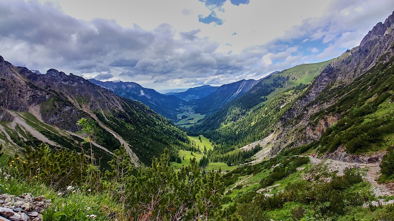 Wanderweg zum Schrecksee im Allgäu