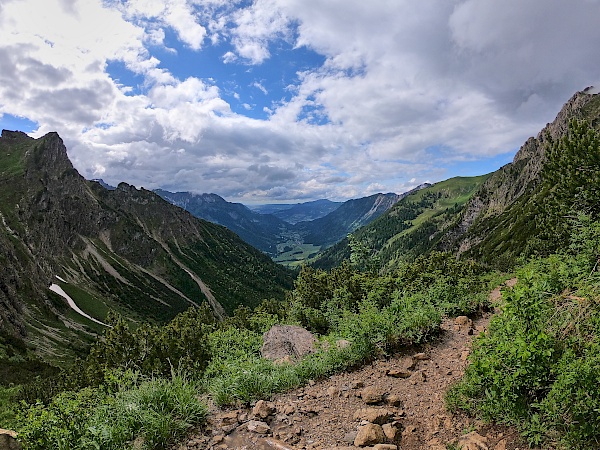 Wanderweg zum Schrecksee