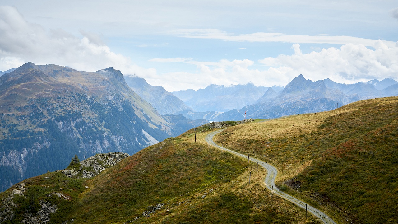 Bergpanorama im Montafon