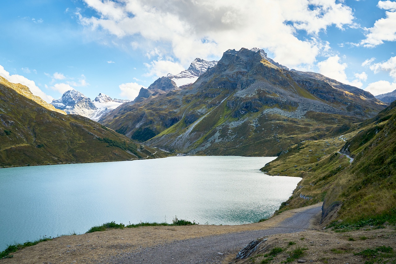 Der Silvretta Stausee im Montafon