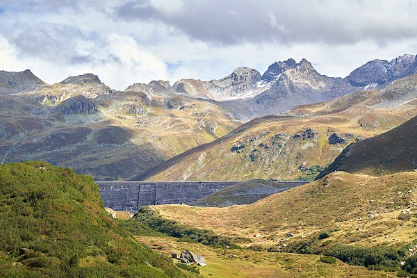 Bergpanorama auf der Silvretta Hochalpenstraße