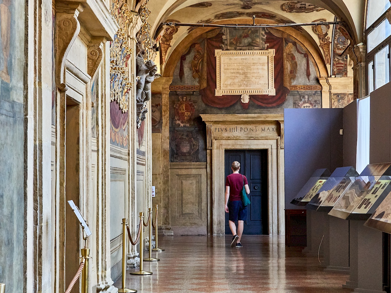 Palazzo dell’Archiginnasio in Bologna (Italien)