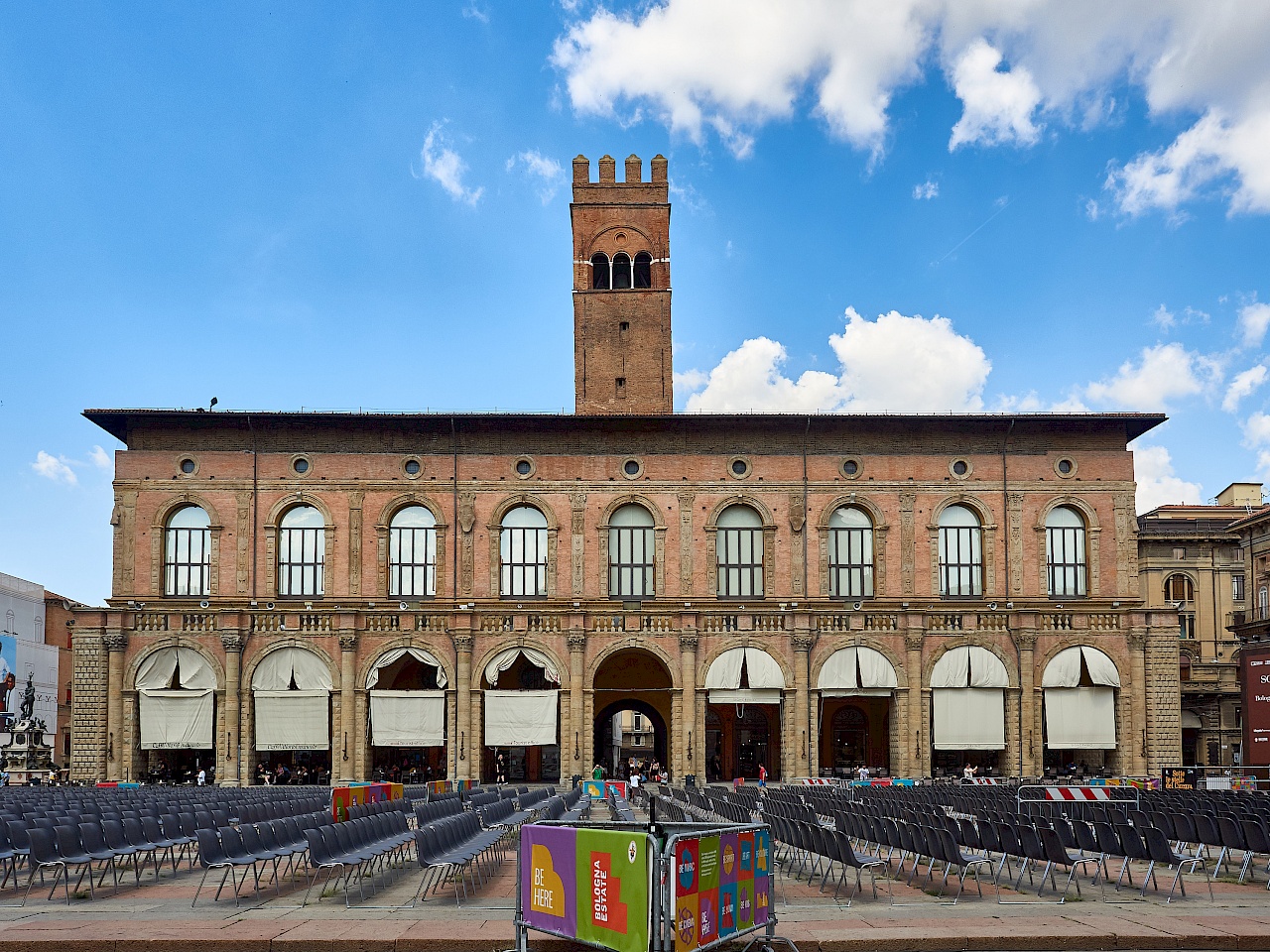 Palazzo del Podestà in Bologna (Italien)