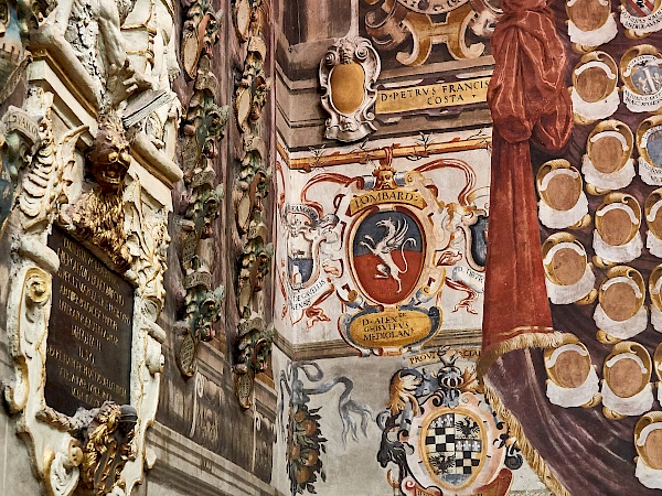 Aula Magna di Stabat Mater im Archiginnasio in Bologna (Italien)