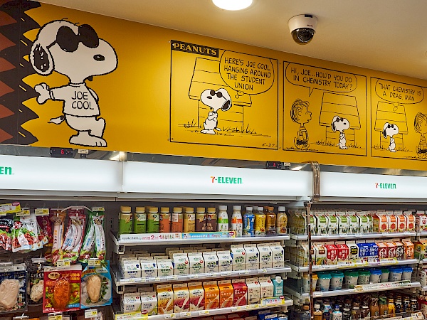 Snoopy 7-Eleven in Taipeh