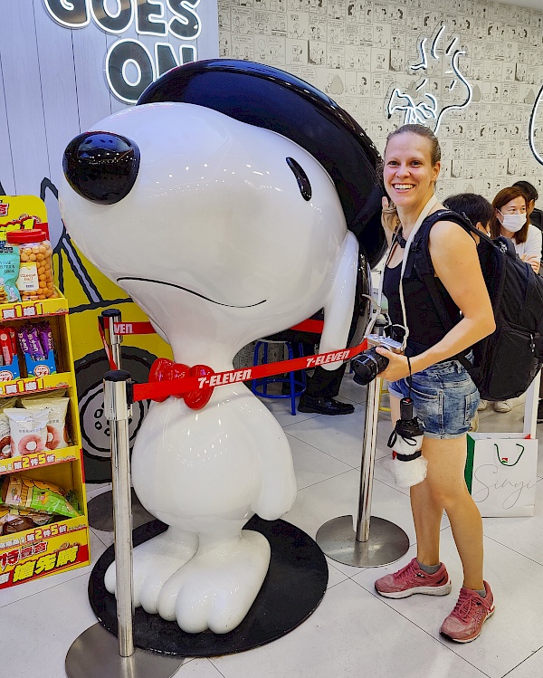 Snoopy 7-Eleven in Taipeh