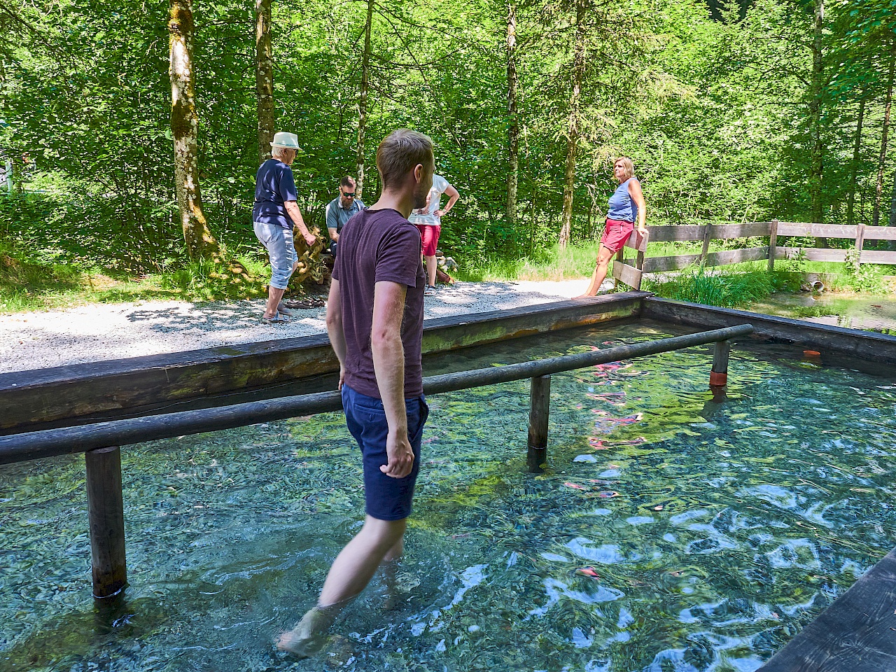 Kneipp-Anlage am Wiesensee im PillerseeTal