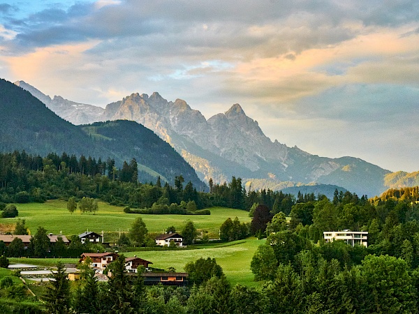 Fantastische Aussichten vom Hotel Grosslehen im PillerseeTal