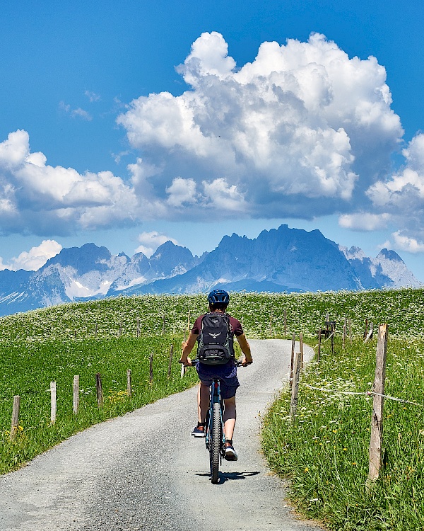 Radtour vom Lauchsee zum Pillersee