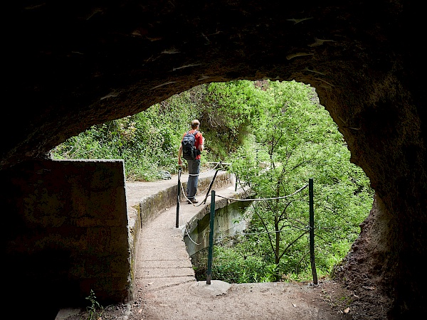 Wanderung auf der Levada Nova auf Madeira