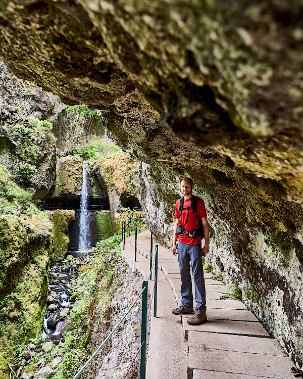 Wanderung auf der Levada Nova auf Madeira