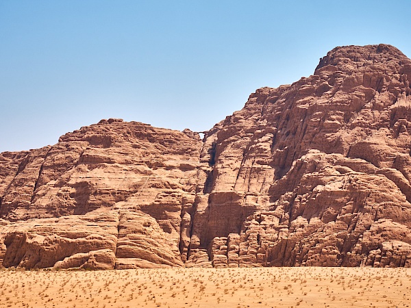 Jebel Burdah im Wadi Rum in Jordanien