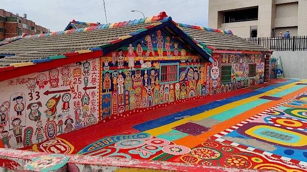 Das bunte Rainbow Village in Taichung