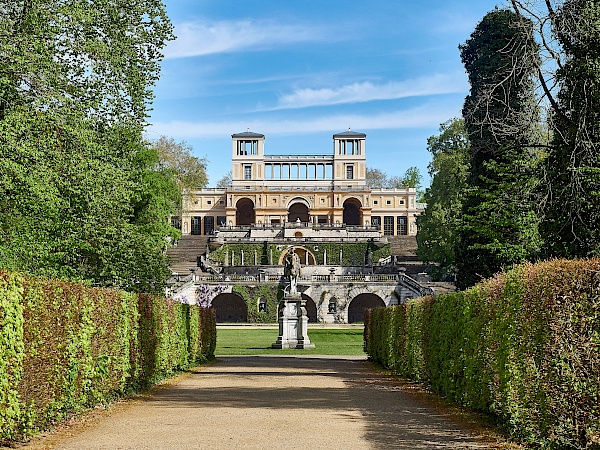 Orangerieschloss im Park Sanssouci in Potsdam