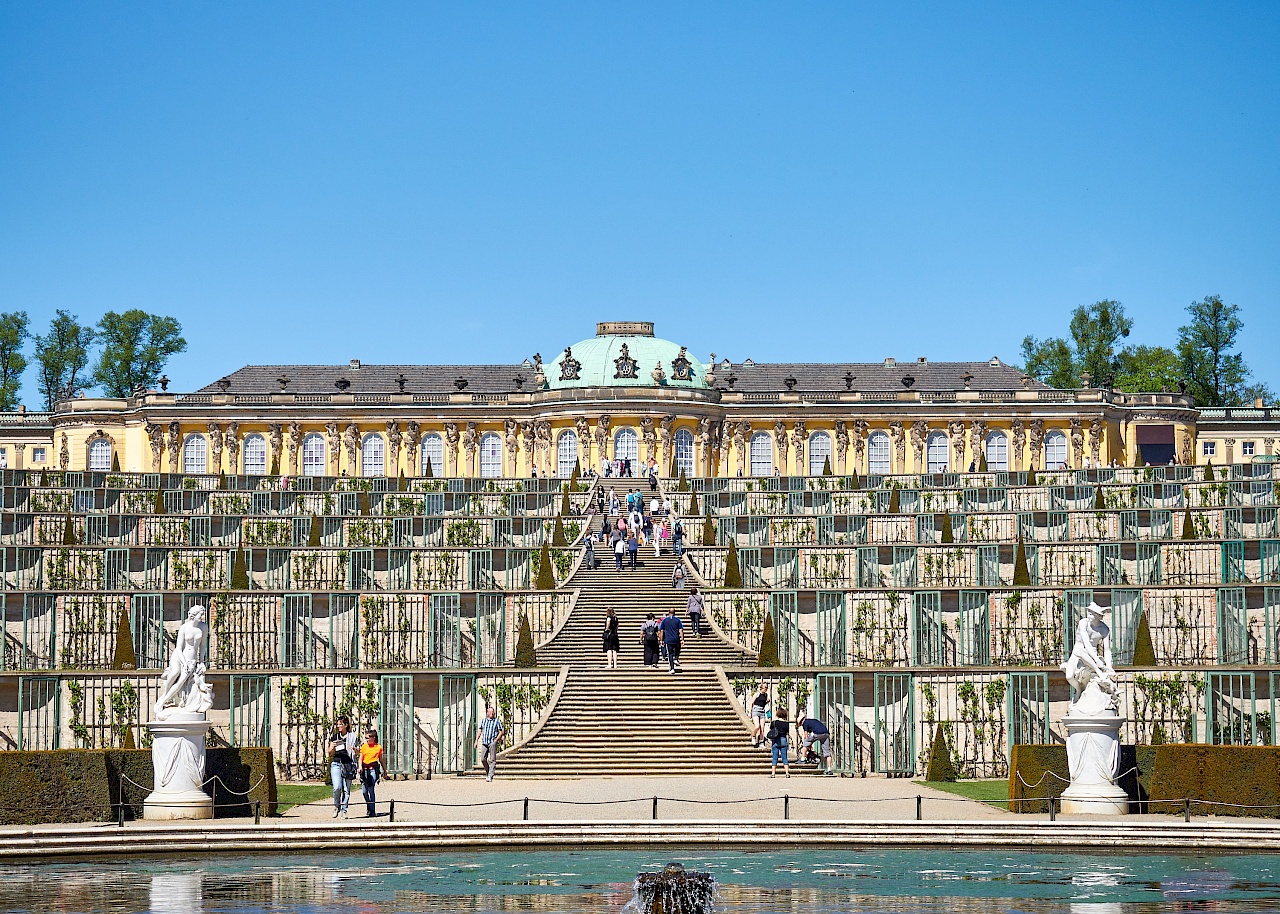 Schloss Sanssouci in Potsdam