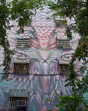 Weiwuying Street Art Village in Kaohsiung (Taiwan)