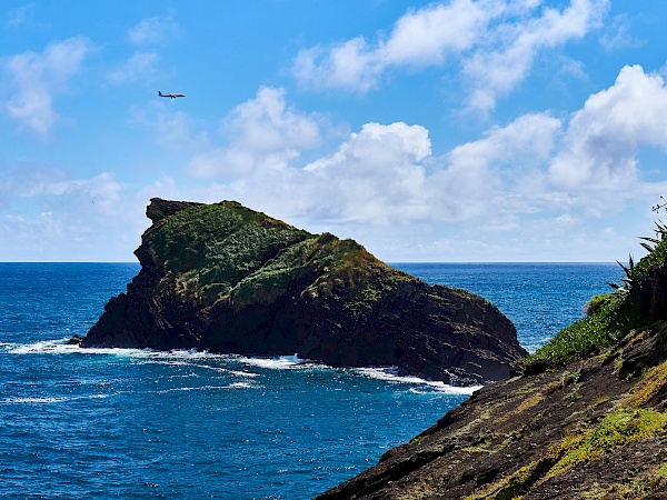 Miradouro do Ilhéu de Rosto de Cão auf São Miguel (Azoren)