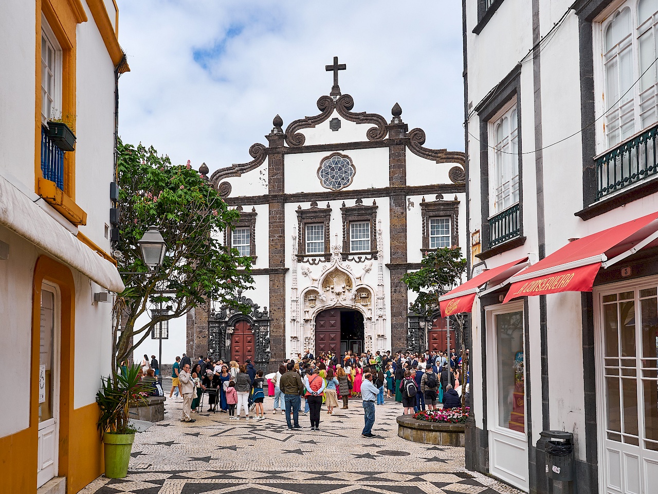 Igreja Matriz de São Sebastião in Ponta Delgada in São Miguel (Azoren)