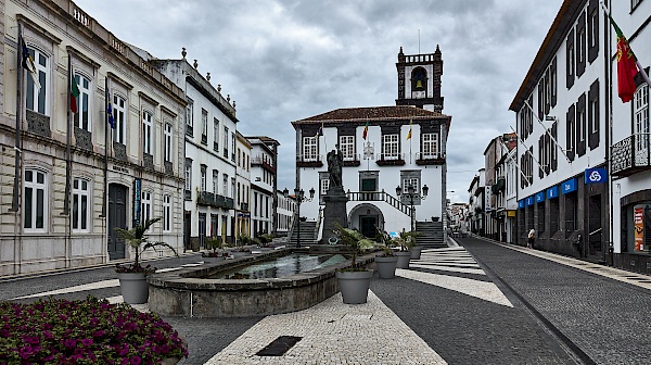 Rathaus in Ponta Delgada auf São Miguel (Azoren)