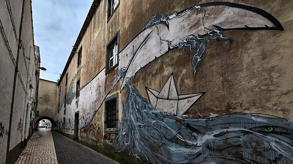 Street Art in Ponta Delgada auf São Miguel (Azoren)