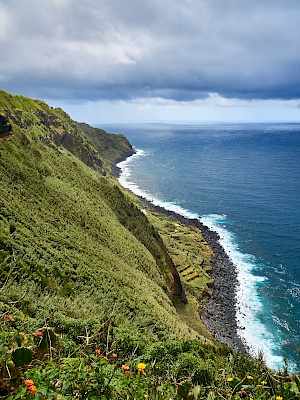 Wanderung zur Rocha da Relva auf São Miguel (Azoren)