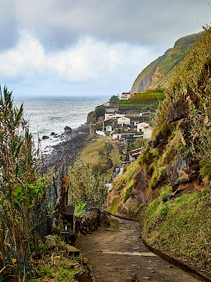 Wanderung zur Rocha da Relva auf São Miguel (Azoren)