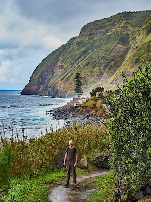 Wanderung zur Rocha da Relva auf São Miguel (Azoren)