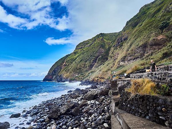 Wanderung zur Rocha da Relva auf São Miguel (Azoren)