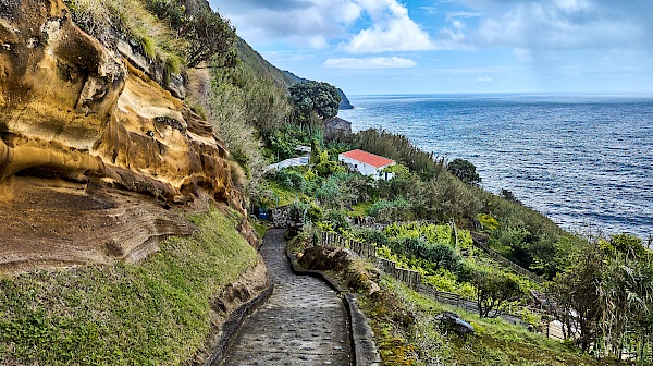 Wanderung zur Rocha da Relva auf São Miguel (Azoren)