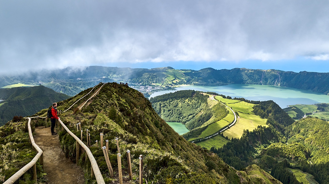 Wanderung zum Miradouro da Boca do Inferno auf São Miguel (Azoren)