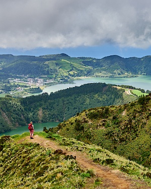 Wanderung zum Miradouro da Boca do Inferno auf São Miguel (Azoren)