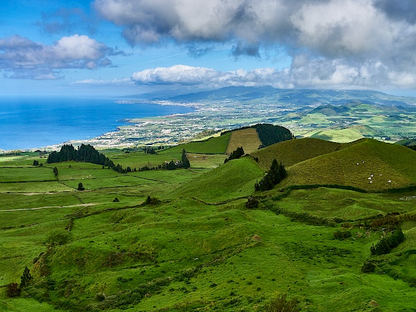 Miradouro do Pico do Carvão auf São Miguel (Azoren)
